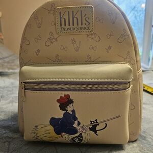 Loungefly Cream and Blue Kiki's Delivery Service Kids Backpack
